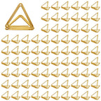 100pcs Gold Table Number Holders Triangle Place Card Holders