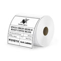 MUNBYN 4x4 Thermal Labels, 500 Sheets/Roll, White 4x4" 1