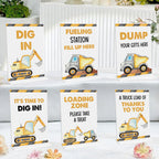 Construction Theme Birthday Party Supplies, Excavator Birthday Decorations