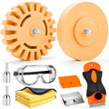 6 Pack Decal Remover Eraser Wheel Kit 6 Pack Set