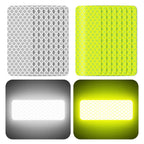 PHIXBEAR Premium Reflective Stickers, Super‑Bright & Waterproof, 16-Pack