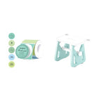 2 Inch Round Thermal Labels+Label Holder for Rolls and Fanfold Labels