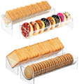 4 Pack Acrylic Cookie Tray, U & V Shape Display