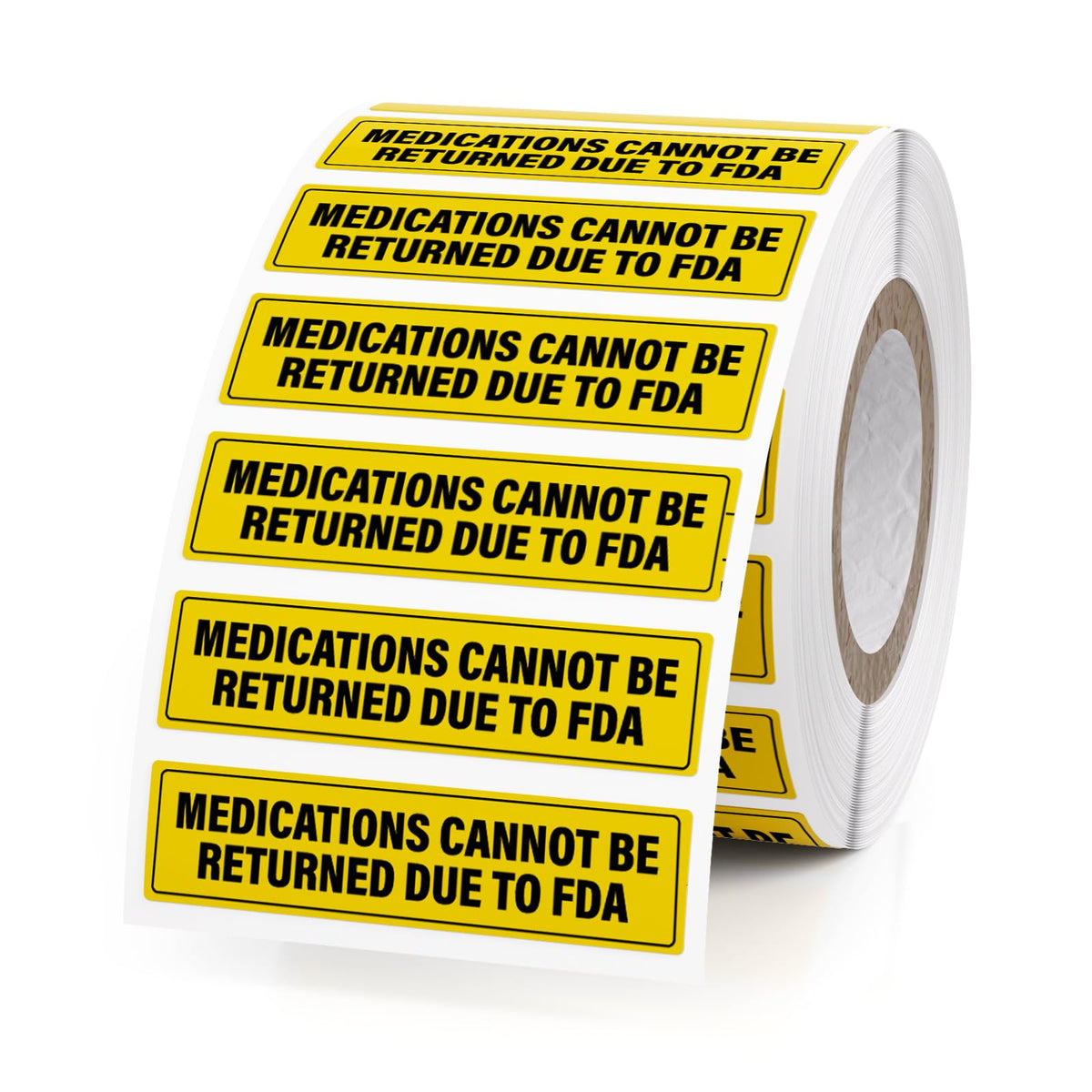 1000PCS Medications Healthcare Stickers 1.6 × 0.4 Inch