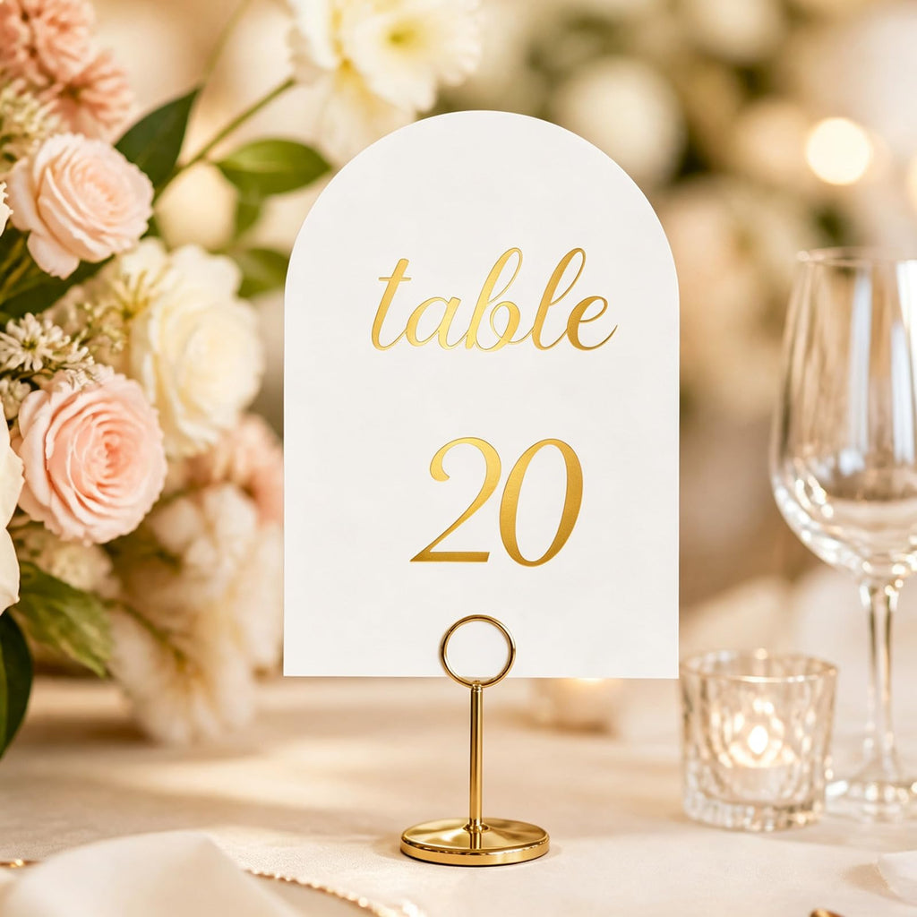 Wedding Arch Table Numbers 1-20 Plus Head Table