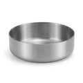 Stainless Steel Serving Trays, 8cm/2.4inch Serving Platter Serving Bowls for Food Party Sauce Dishes Mini Individual Saucers Bowl Round Seasoning Dishes Sushi Dipping Bowl Appetizer Plates, Sliver