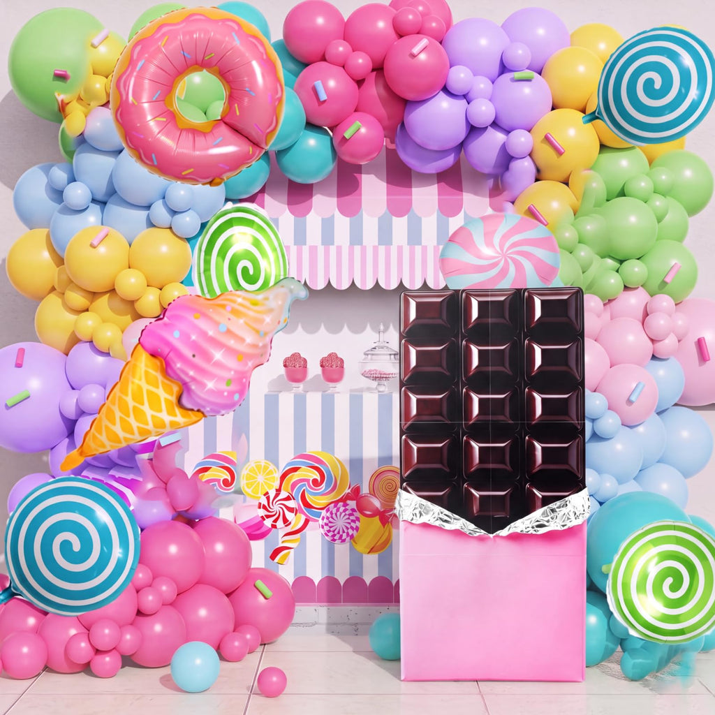 4ft Giant Chocolate Bar Plastic Cutout Standee Stand-up