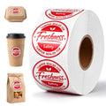 1000 Pcs Food Delivery Tamper Evident Sticker, 2 Inch Round Label
