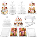 12 Pack Cupcake Stand Dessert Display Tower Serving Tray for Parties