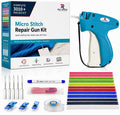 Stitch Gun for Clothes, 3010 Piece Micro Stitch Kit BLUE