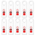 10 Pcs Scaffold Inspection Tag Holders, 11-3/4 x 3-1/2 Inch