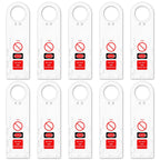 10 Pcs Scaffold Inspection Tag Holders, 11-3/4 x 3-1/2 Inch