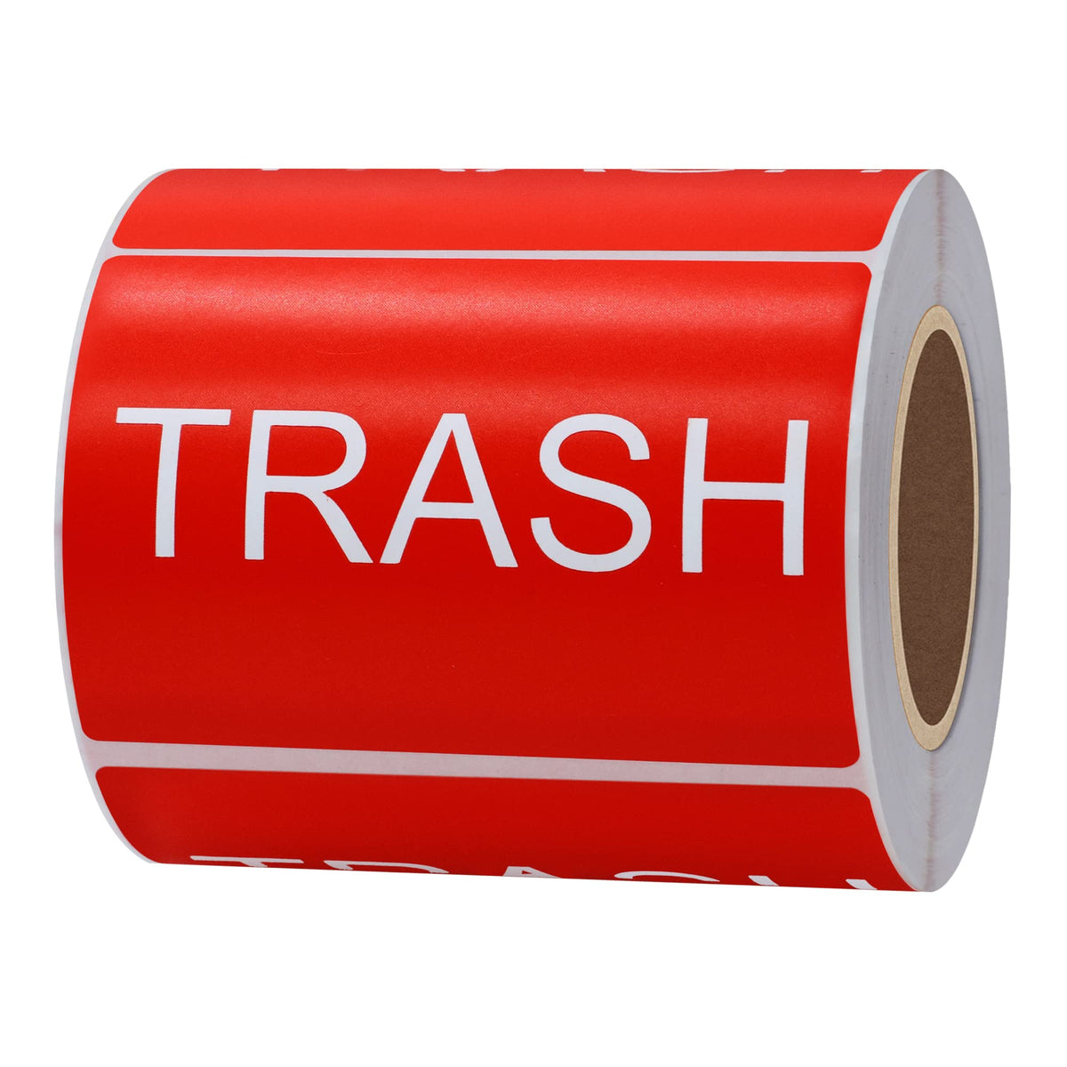 Hybsk 300pcs Trash Stickers 3x2 inch Clean Sign Disposal Reminder Labels for Garbage Homes, Offices, Warehouses (Pack of 5) 1 Roll (Pack of 5)
