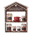 Christmas Gingerbread House Hot Cocoa Bar Wooden Storage Box