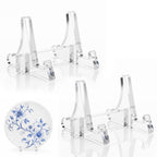 2pcs Small Plate Stand for Display Acrylic Plate Holder 2.36 inch
