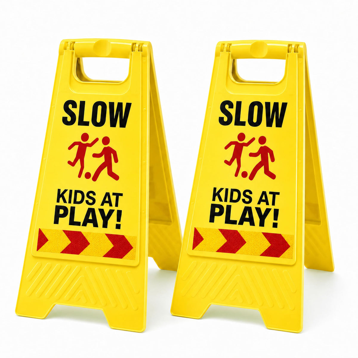 Slow Down Kids at Play Sign 24 Inch Kids at Play Safety Signs Yellow