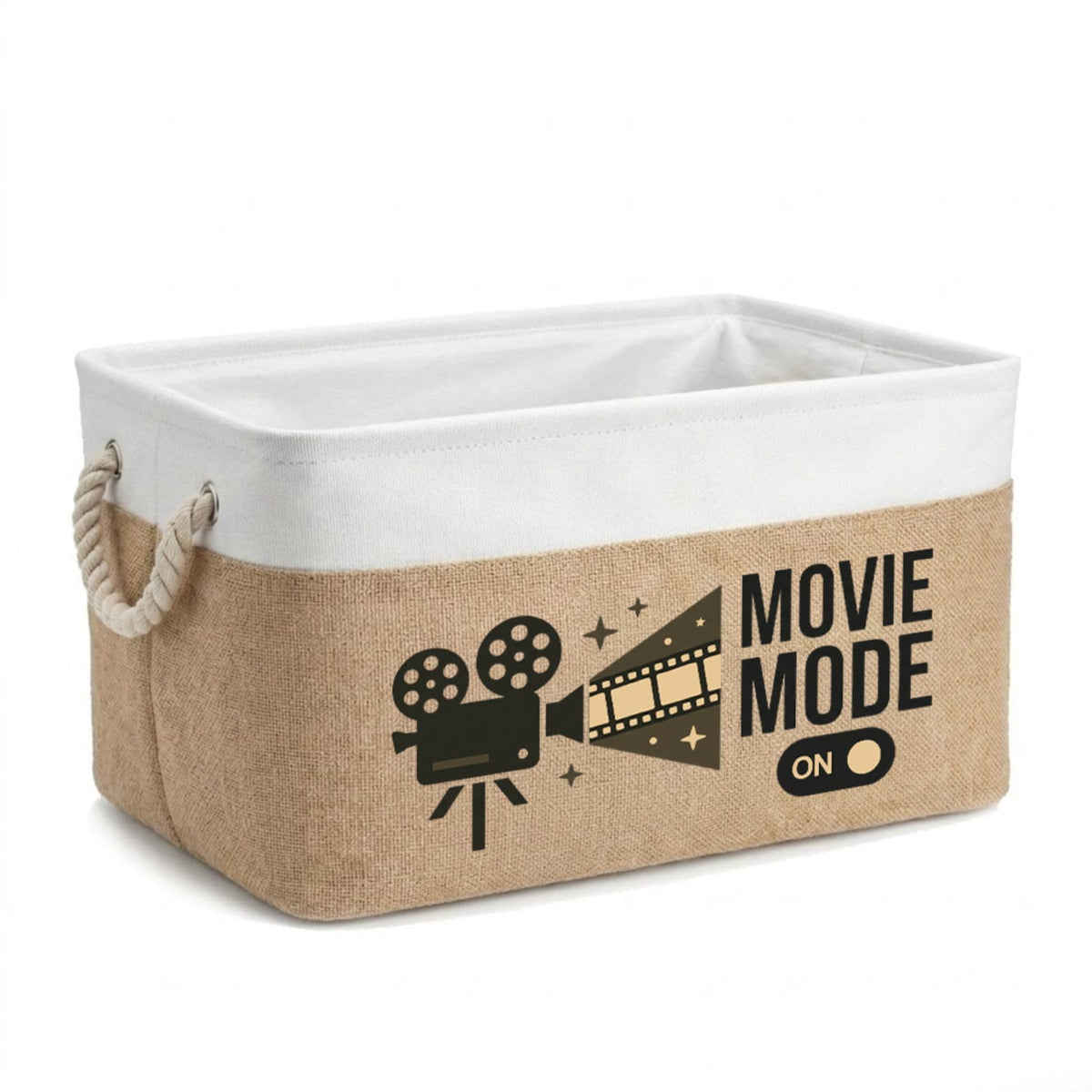 INNObeta Movie Lover Storage Basket Film Treat Bin Watch Party Home Movie Storage