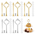 5 Sets 2 Tier Cake Stand Hardware, Tiered Tray Hardware Kit