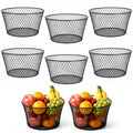 8 Pcs Metal Wire Baskets for Kitchen Storage