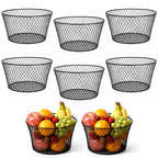 8 Pcs Metal Wire Baskets for Kitchen Storage