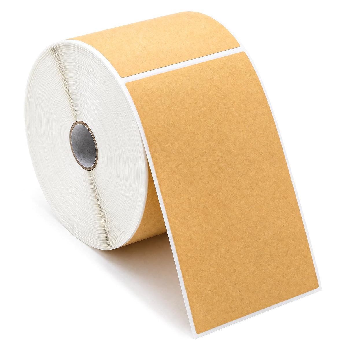 4 x 6 Inch Brown Kraft Stickers 500 Pcs Kraft Packages Labels