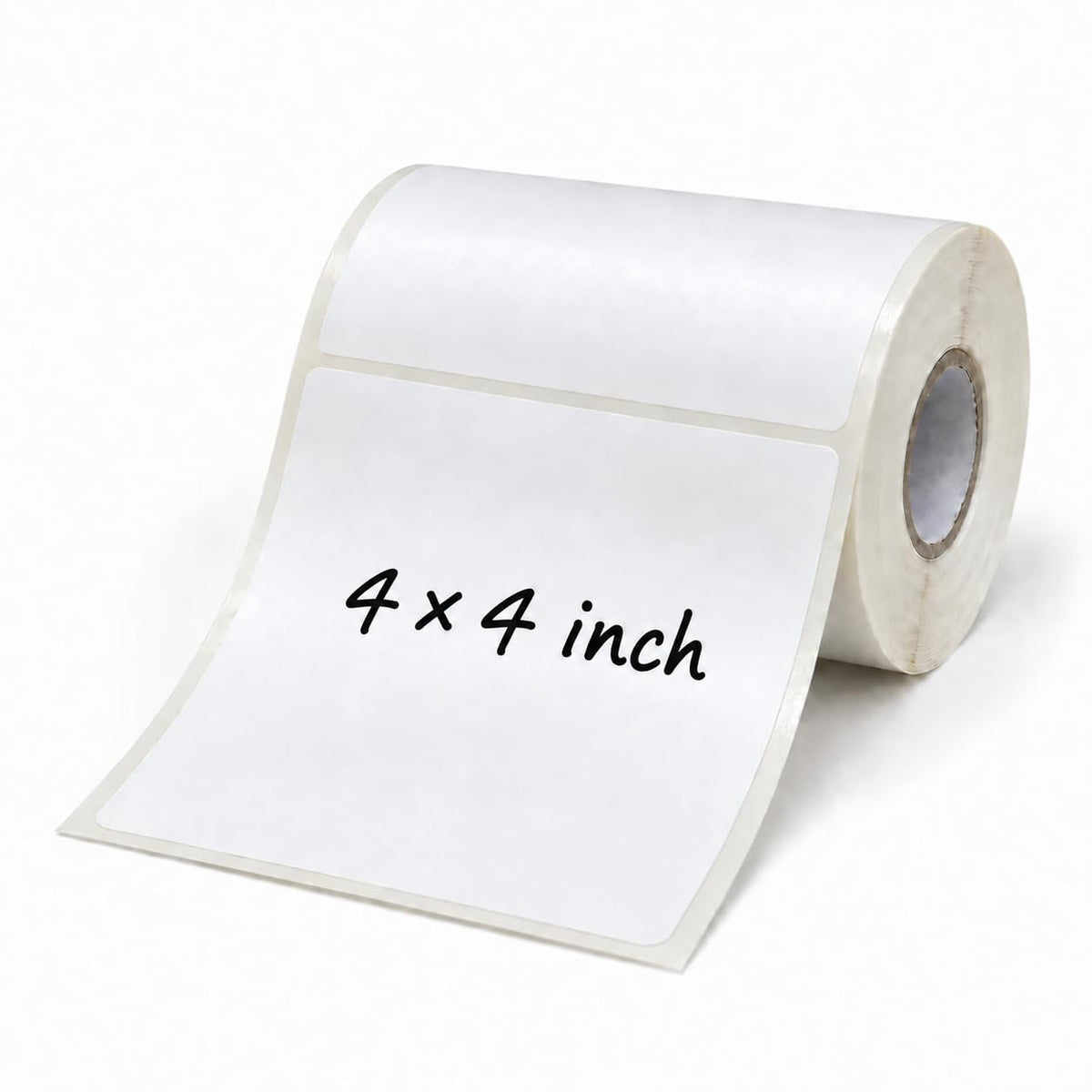 4" x 4" Large Blank Writable Label Stickers Roll 200 Pcs