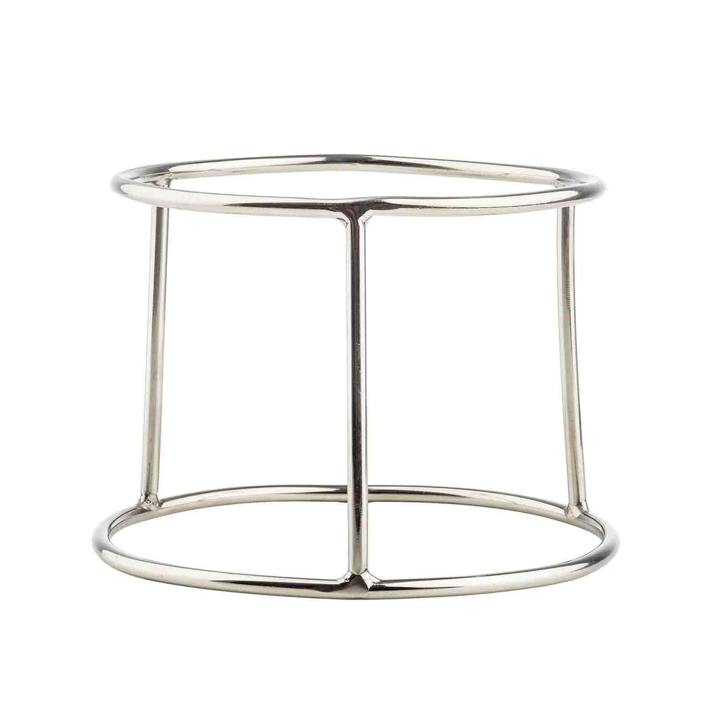 TableCraft Small Round Seafood Tower Replacement Stand, 7", Silver