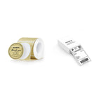 2" Glitter Thermal Labels 100 Labels/Roll+4x6 Thermal Printer Labels 220 Labels/Stack