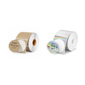 2" Brown Circle Thermal Labels 750 Labels/Roll+
