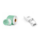2" Green Circle Thermal Stickers 750 Labels/Roll+4x6 Thermal Printer Labels 220 Labels/Stack