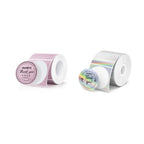 2" Glitter Thermal Labels 100 Labels/Roll+2" Holographic Round Thermal Labels 400 Labels/Roll