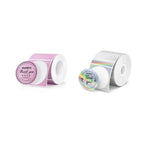 2" Glitter Thermal Labels 100 Labels/Roll+2" Holographic Round Thermal Labels 400 Labels/Roll