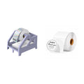 ILH01 Label Holder Purple+2" Circle Thermal Labels 750 Labels/Roll