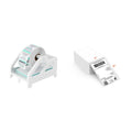 MUNBYN ILH01 Label Holder White+4x6 Thermal Printer Labels 220 Labels/Stack