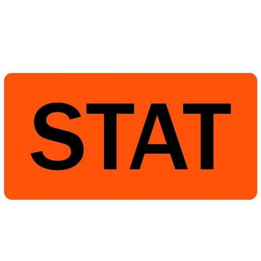 Stat Medical Healthcare Labels 2" x 1" Labels (500 labels)