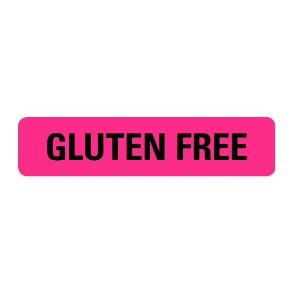 Gluten Free Labels 0.375" x 1.625" Labels (500 labels)