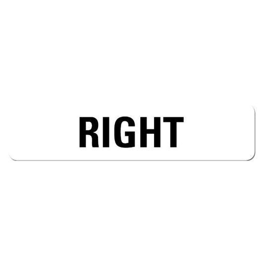 RIGHT Medical Labels .375" x 1.625" White Labels (500 labels)