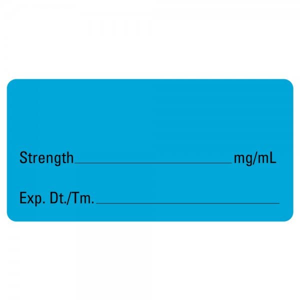 2"x1" Blank Medical Healthcare Labels Aggressive permanent adhesive (500 labels)