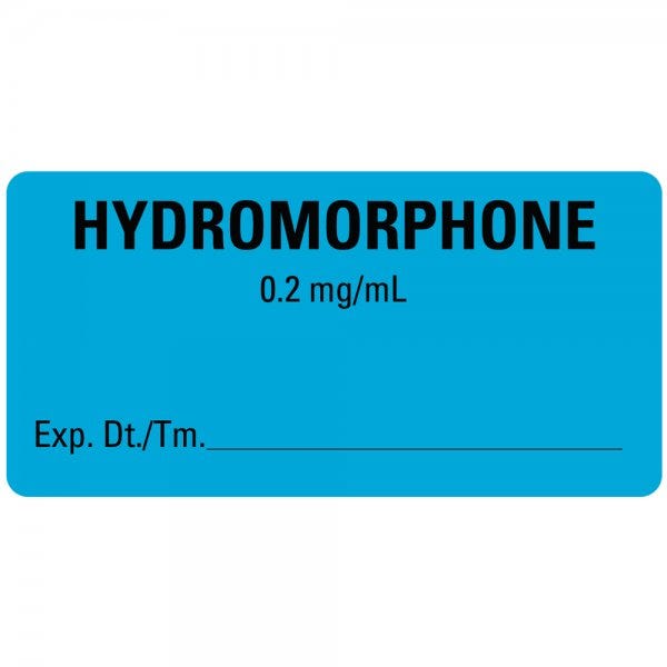 2"x1" HYDROMORPHONE Medical Healthcare Labels 2" x 1" Labels (500 labels)