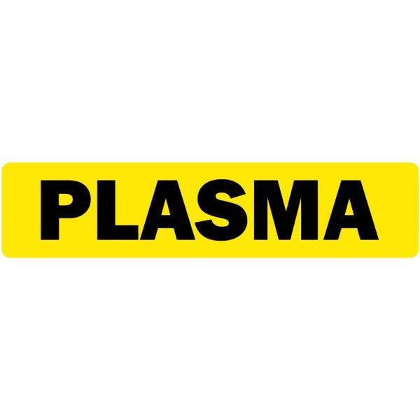 Plasma Medical Labels .375" x 1.625" labels (500 labels)