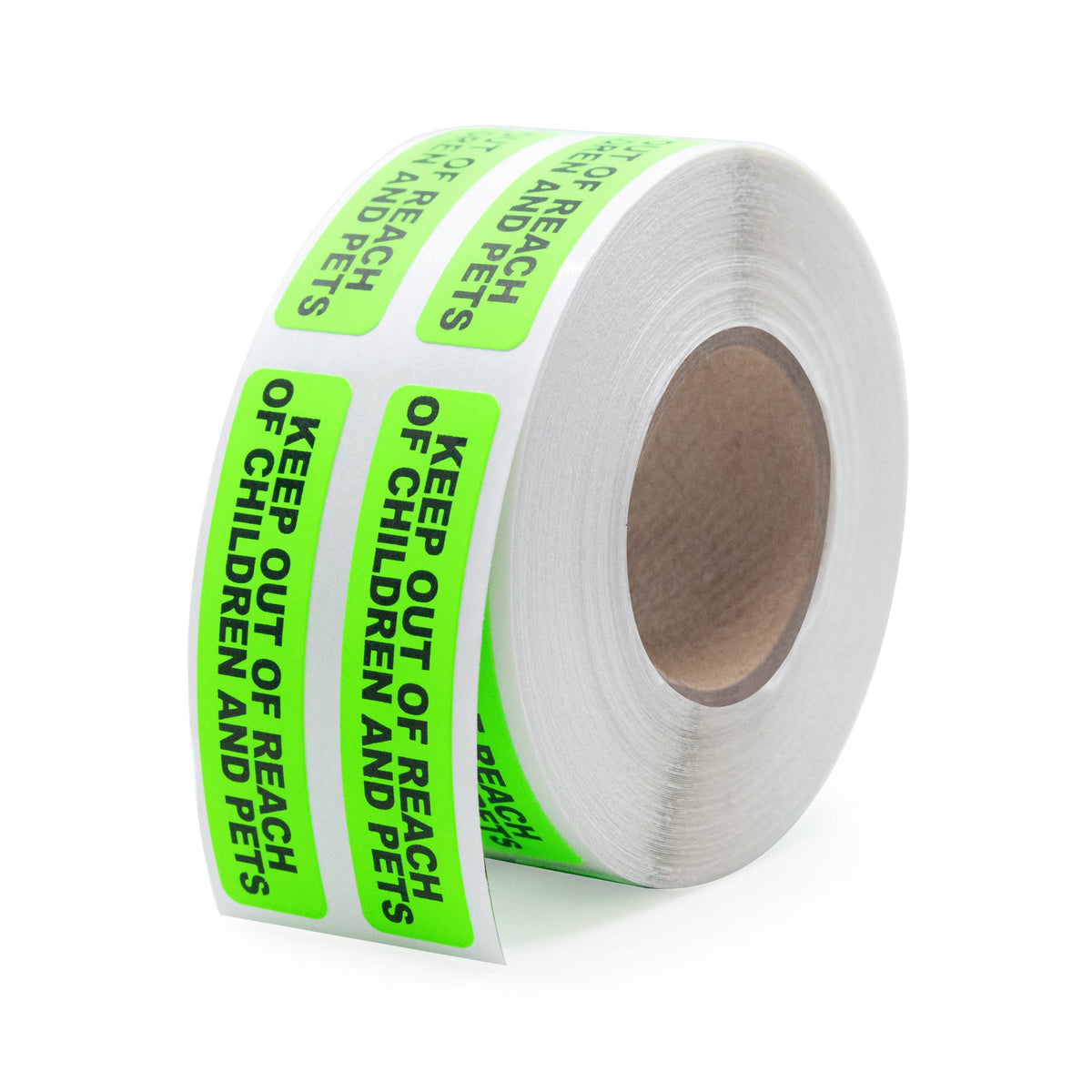 Keep Out of Reach of Children and Pets Medical Labels .375" x 1.625" (500)